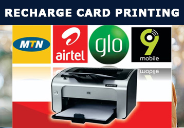 RechargeCardPrinting